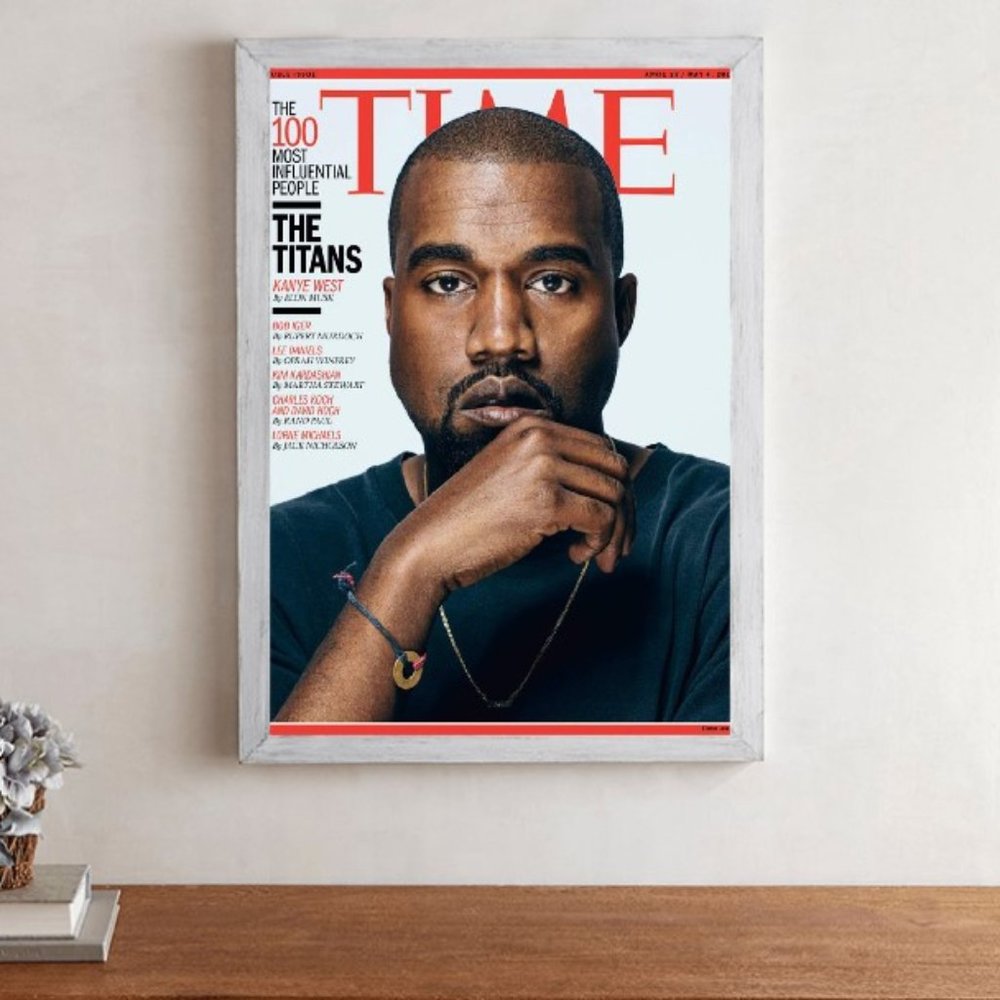Kanye West Time Poster